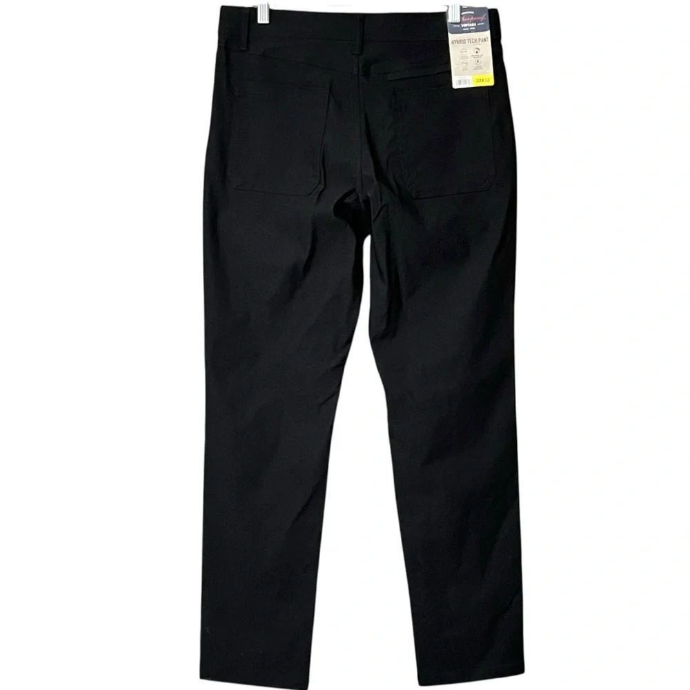 Weatherproof Hybrid Tech Pants 32x32 Black Stretch Water Resistant NWT - Picture 2 of 8